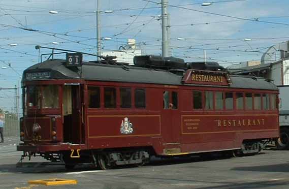 Yarra Trams Class W restaurant car 442